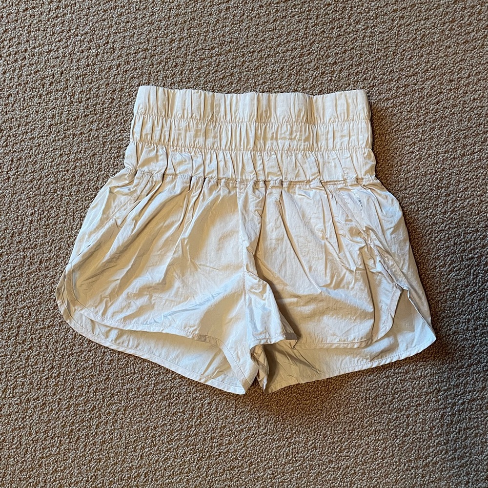 Free People the way home shorts in ‘sandshell’